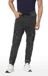 Celio* Cotton Slim Fit Black Jean