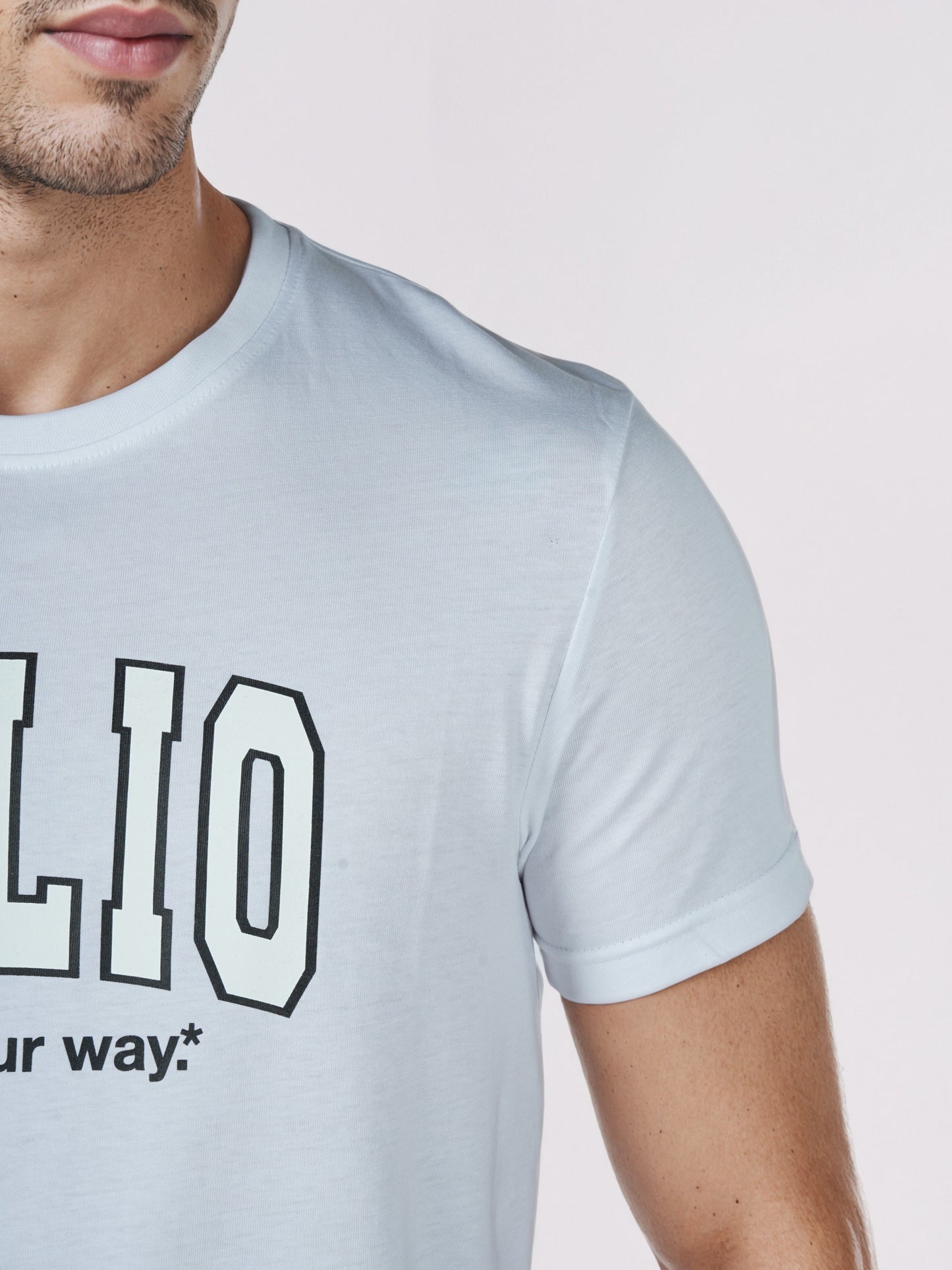 Celio* Men White Printed Regular Fit Cotton T-Shirts