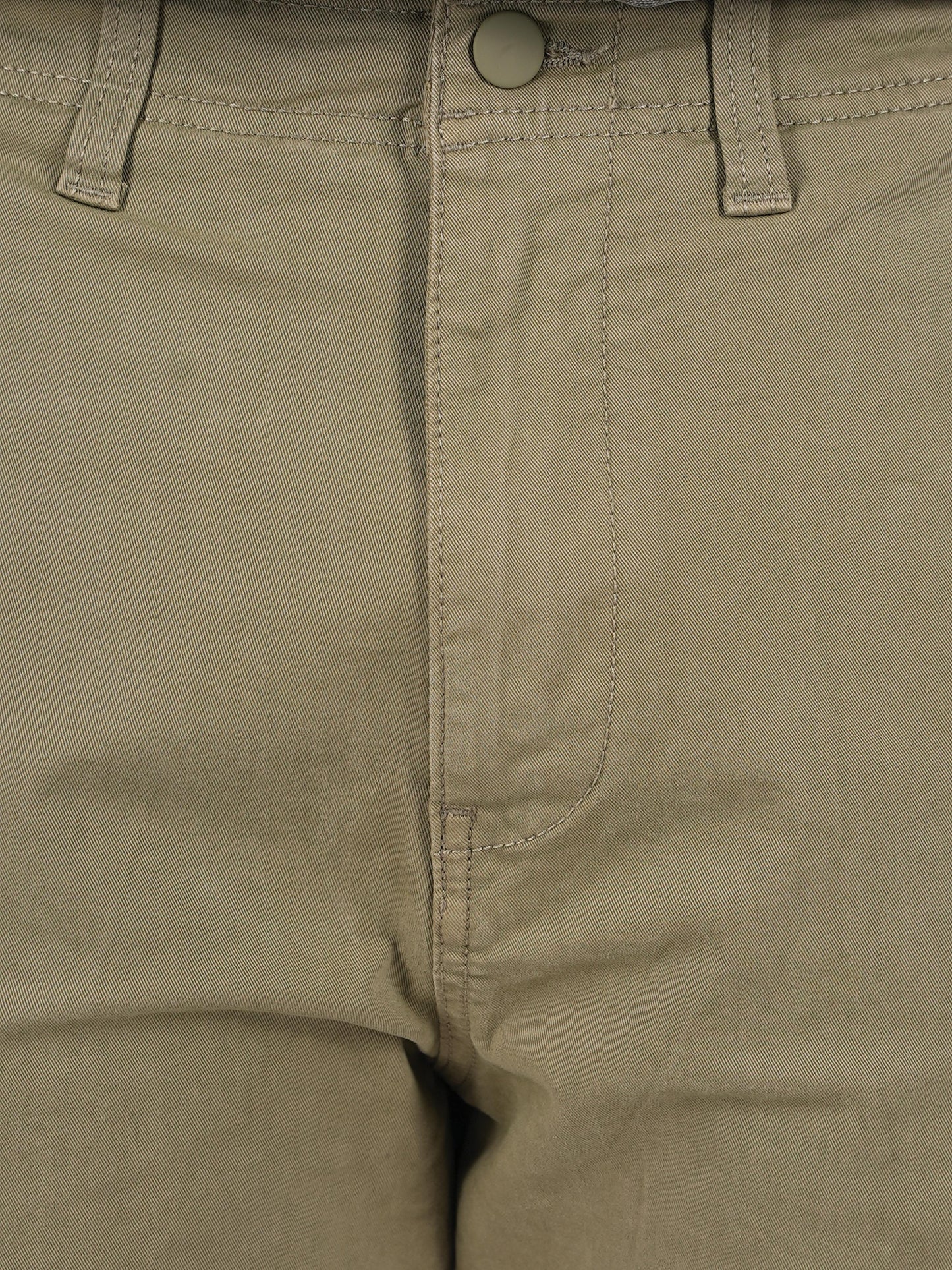 Green Straight Fit Cargos