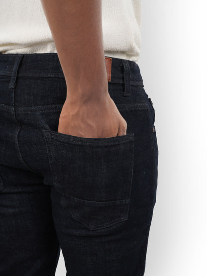 Blue Straight Slim Fit Jeans