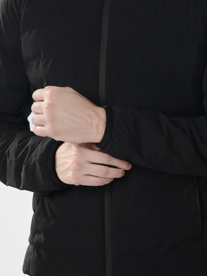 Chamonix - Black Solid Polyamide Jacket