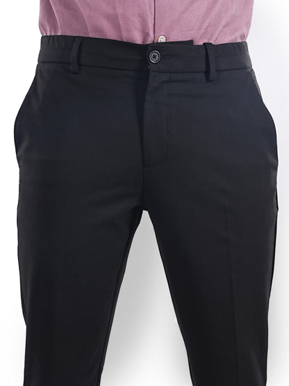 Black Slim Fit Trousers