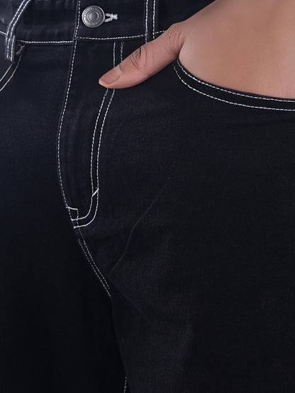 Black Loose Fit Jeans