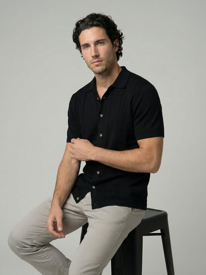 Celio Mens Black Solid Regular Fit Cotton T-Shirts