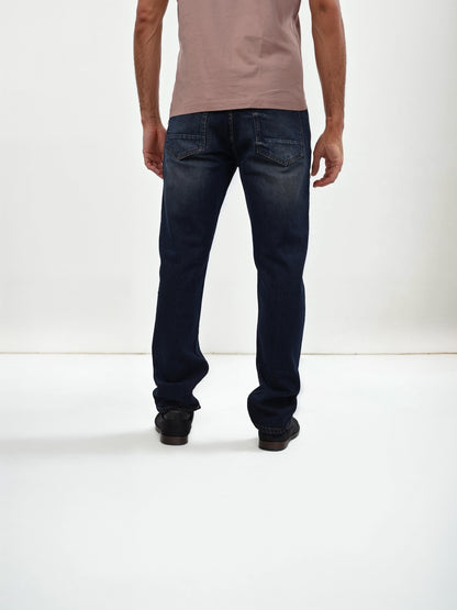 Blue Straight Fit Jeans