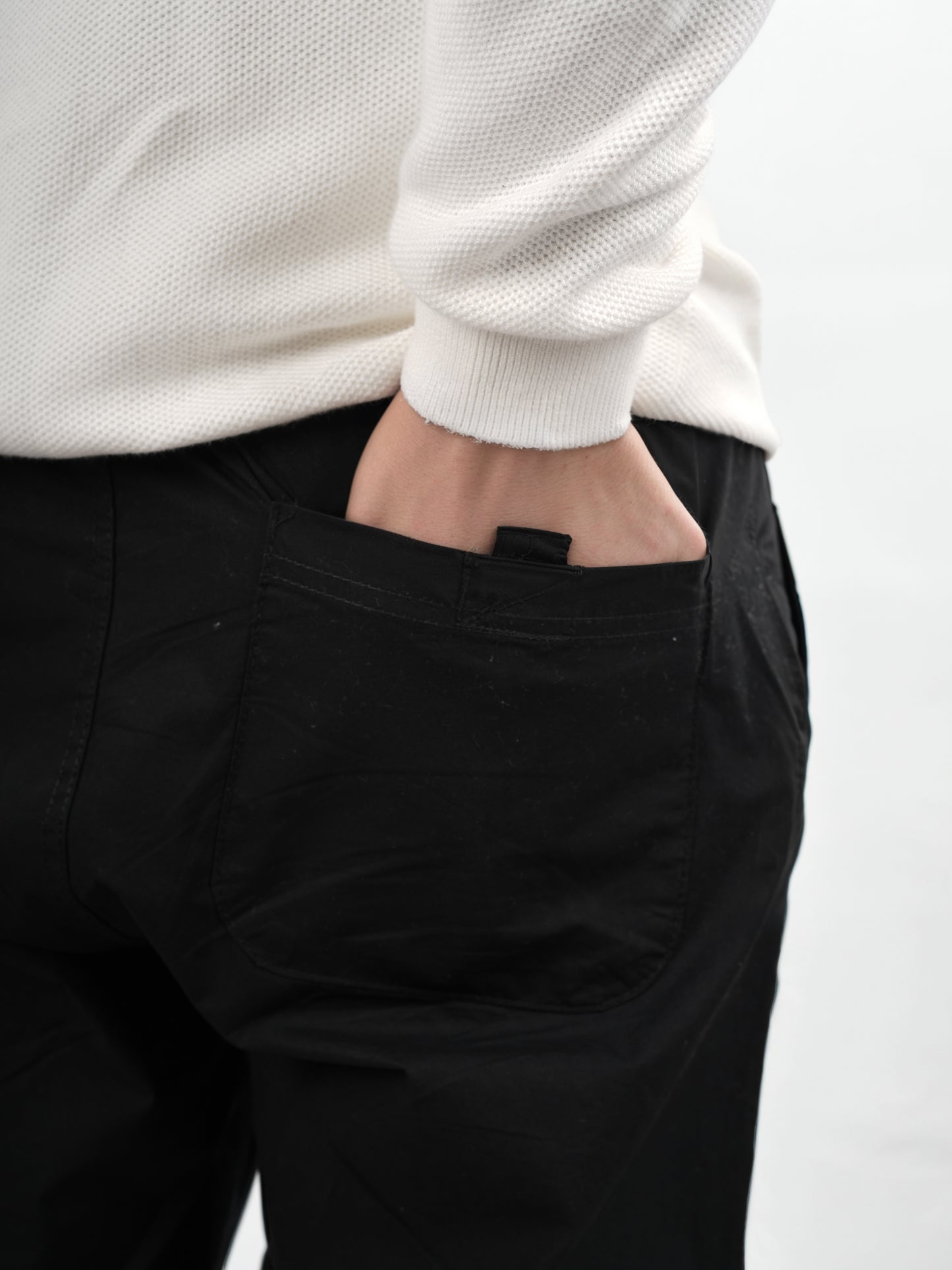 Black Slim Fit Trousers