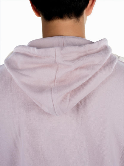 Pink Solid Cotton Sweatshirt