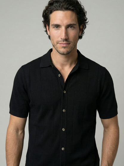 Celio Mens Black Solid Regular Fit Cotton T-Shirts
