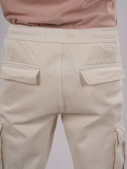 Beige Slim Fit Jeans