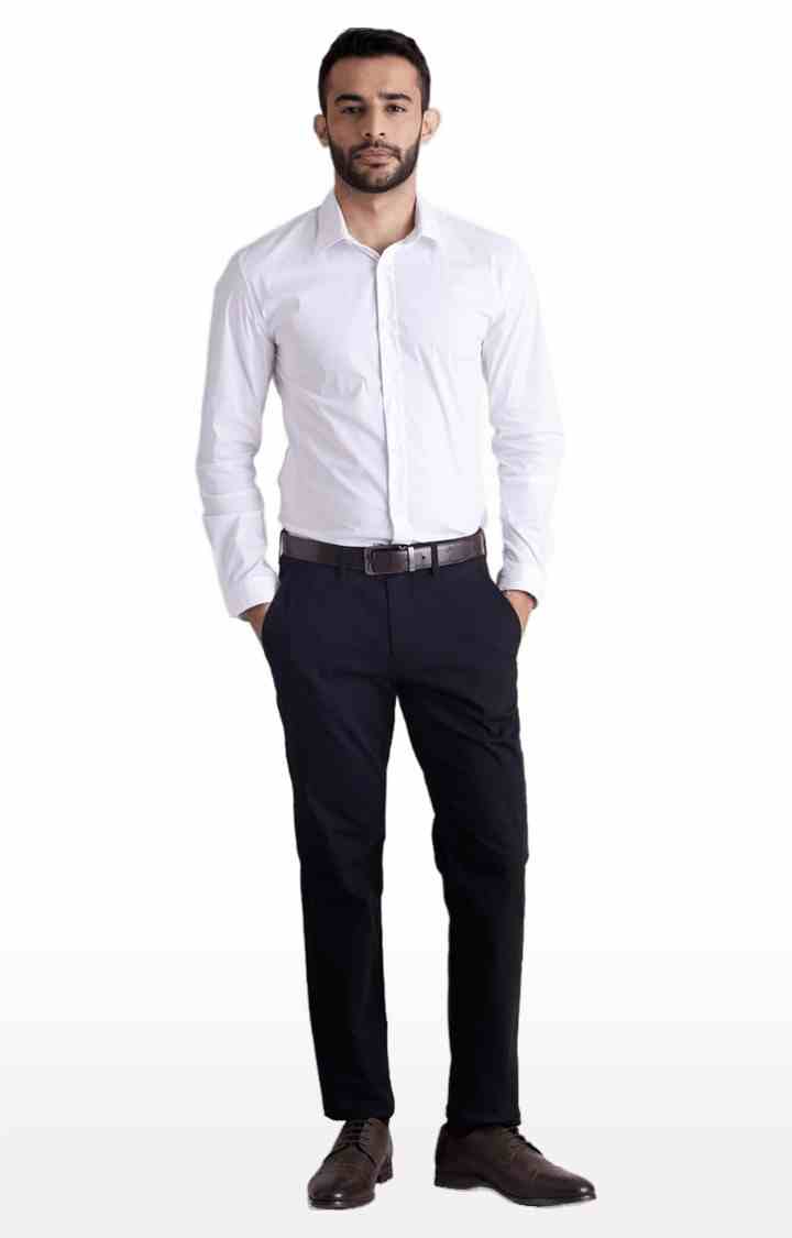 Black Slim Fit Trousers