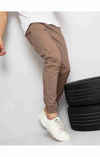 Brown Slim Fit Trousers