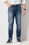 Celio* Cotton-Blend Slim Fit Blue Jean