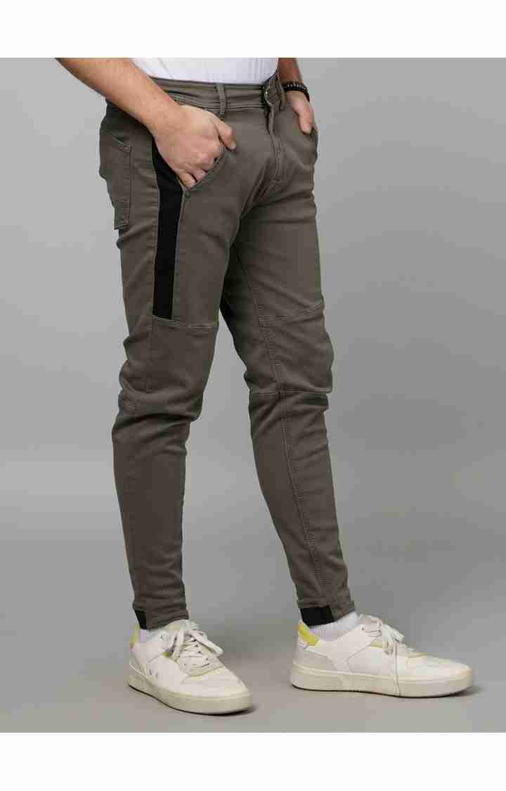 Khaki Skinny Fit Jeans