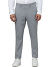 Celio* Formal Polyester Slim Fit Grey Trouser