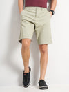 Celio* Cotton Regular Fit Green Shorts