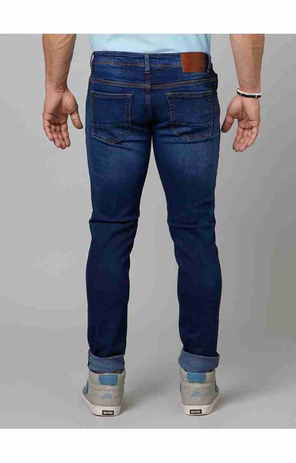 Navy Blue Skinny Fit Jeans