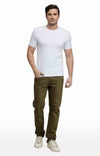 Celio* Cotton Slim Fit Green Jean