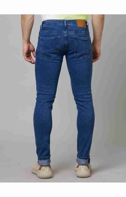 Navy Blue Skinny Fit Jeans