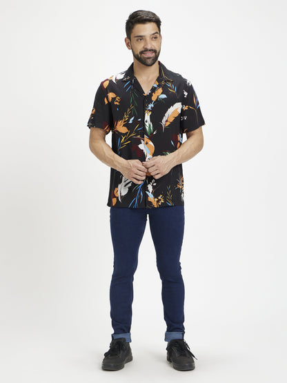 Celio Men Navy Blue Solid Skinny Fit Cotton-Blend Jeans