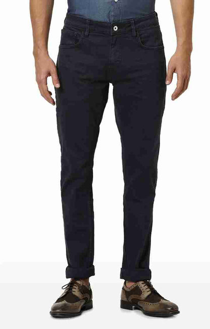 Navy Blue Slim Fit Jeans