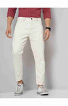 Celio* Cotton Relaxed Fit Cream Jean