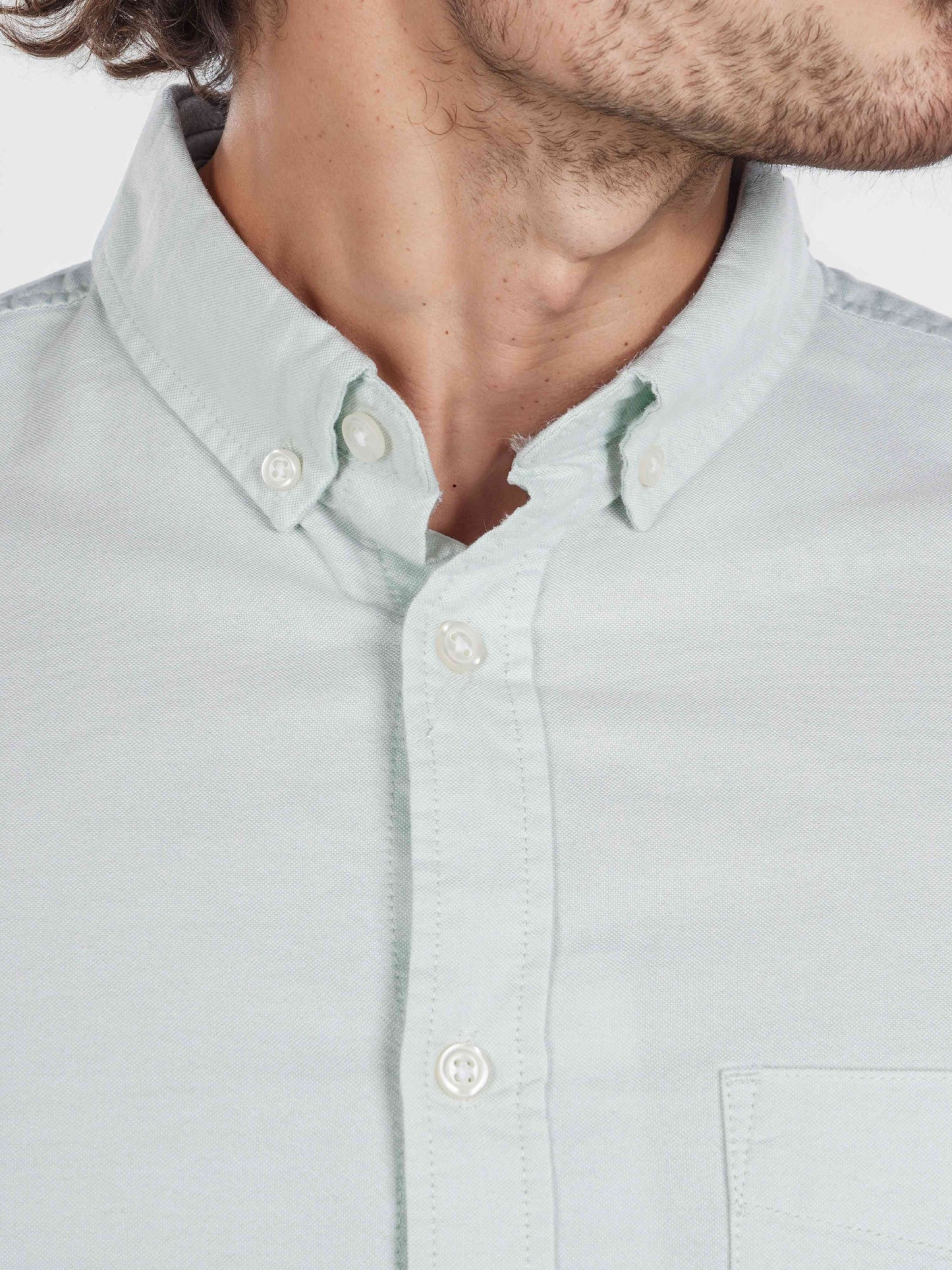 Celio Men White Solid Regular Fit Cotton Shirts