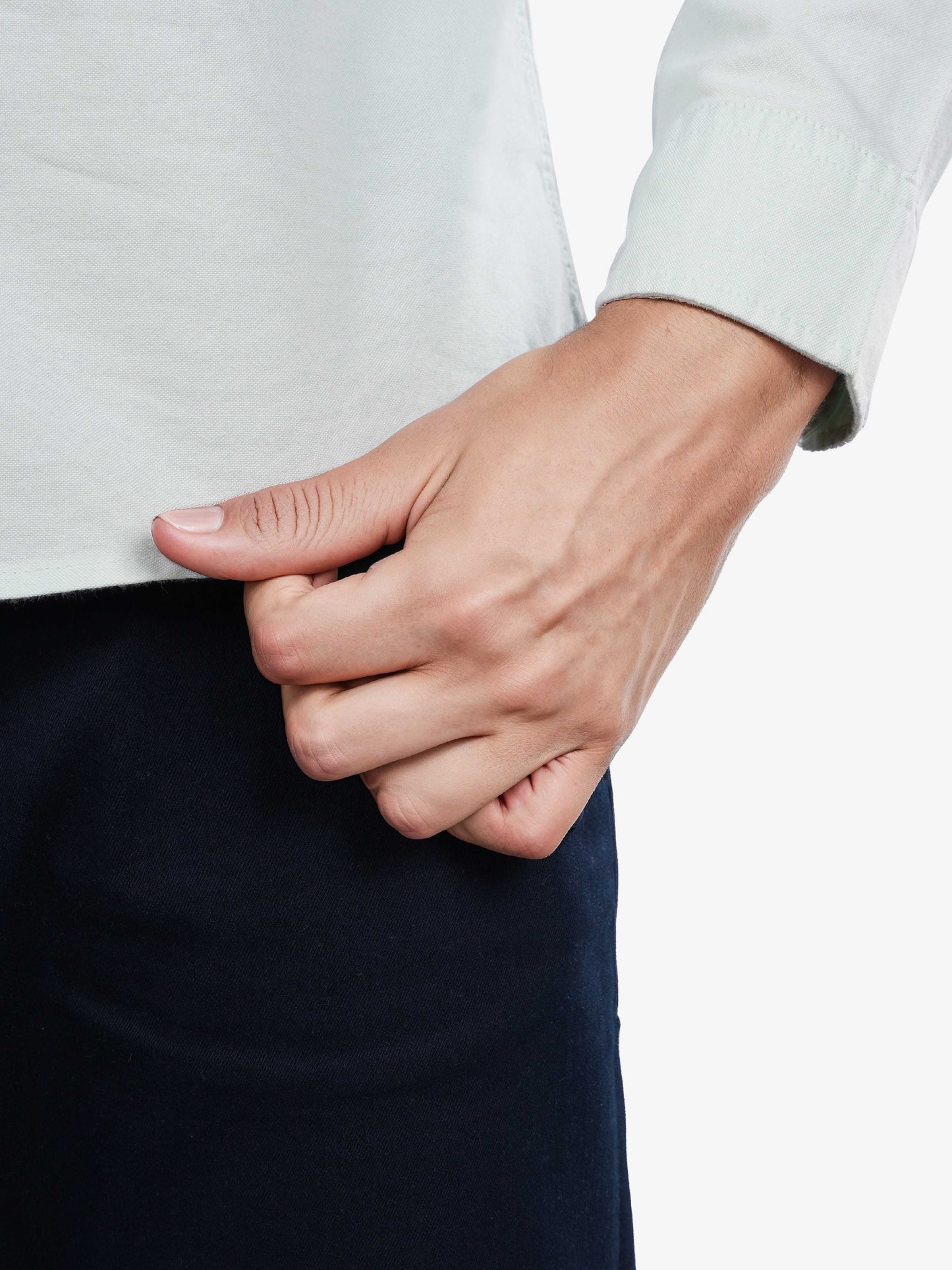 Celio Men White Solid Regular Fit Cotton Shirts