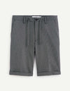 Celio* Polyester Regular Fit Blue Shorts