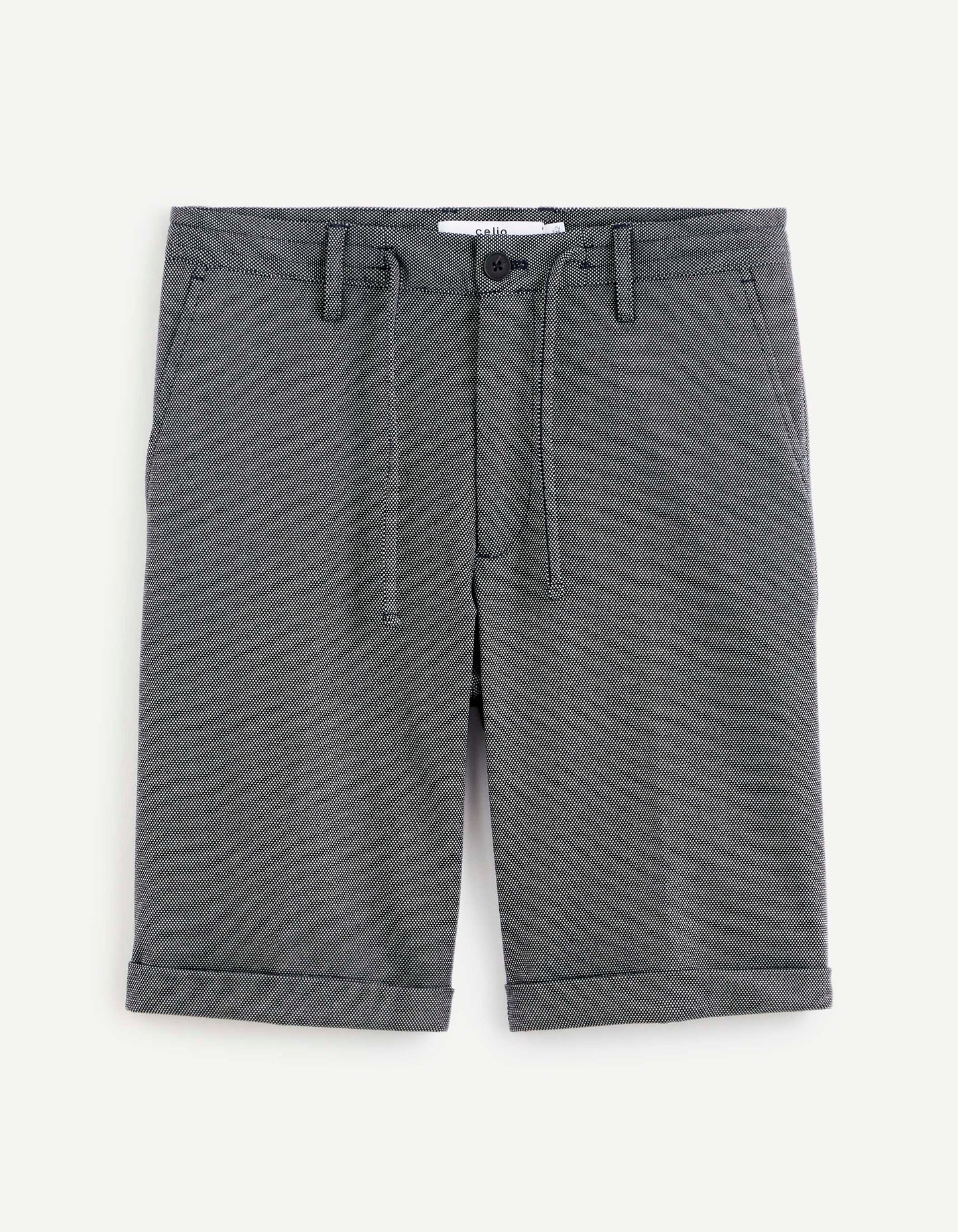 Grey Regular Fit Shorts