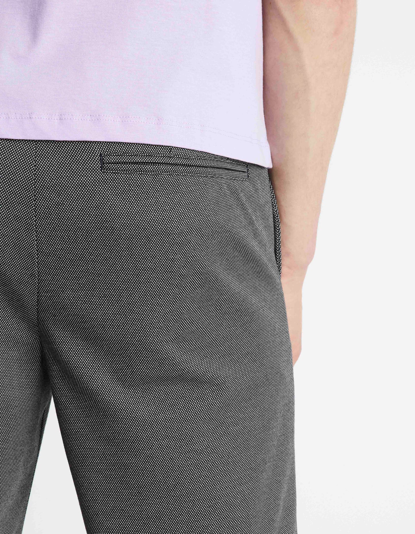 Grey Regular Fit Shorts