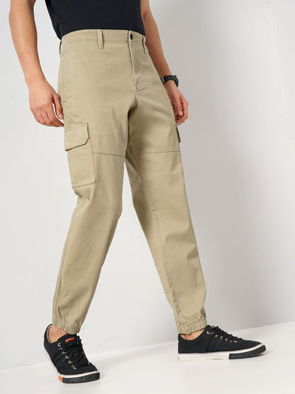 Green Slim Fit Cargos