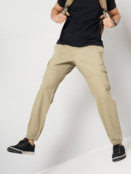 Green Slim Fit Cargos