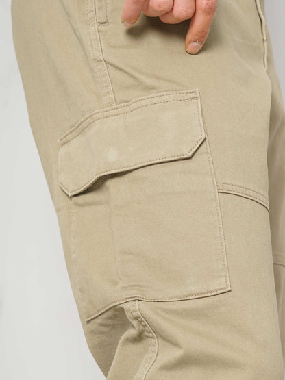 Green Slim Fit Cargos