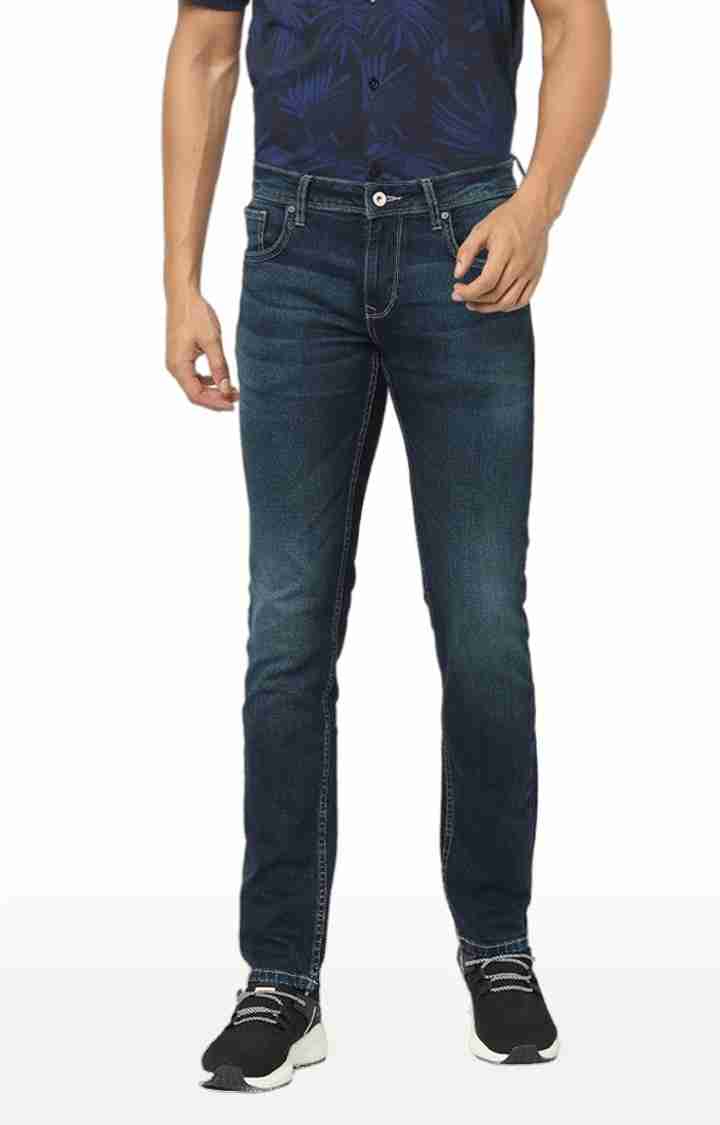 Navy Blue Skinny Fit Jeans