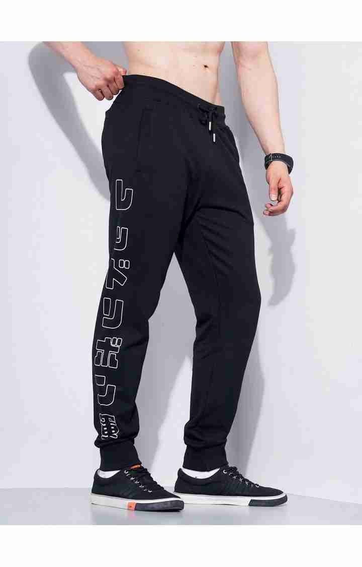 Dragon Ball Z - Black Printed Regular Fit Trousers