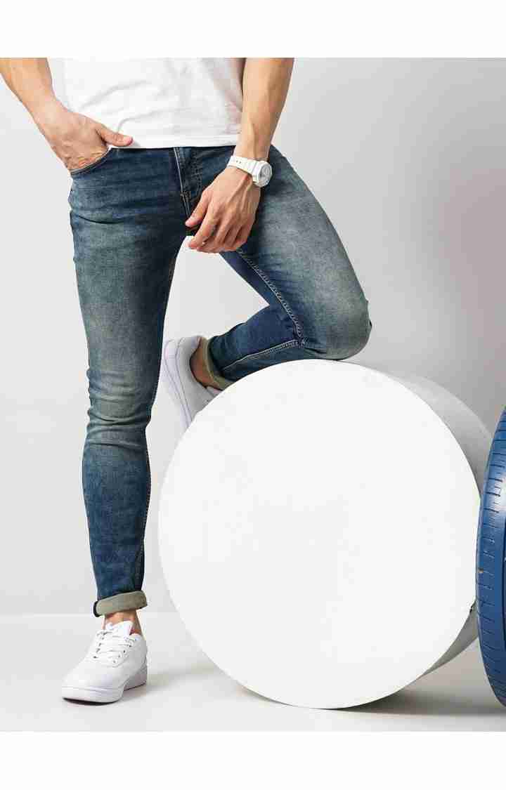 Blue Skinny Fit Jeans