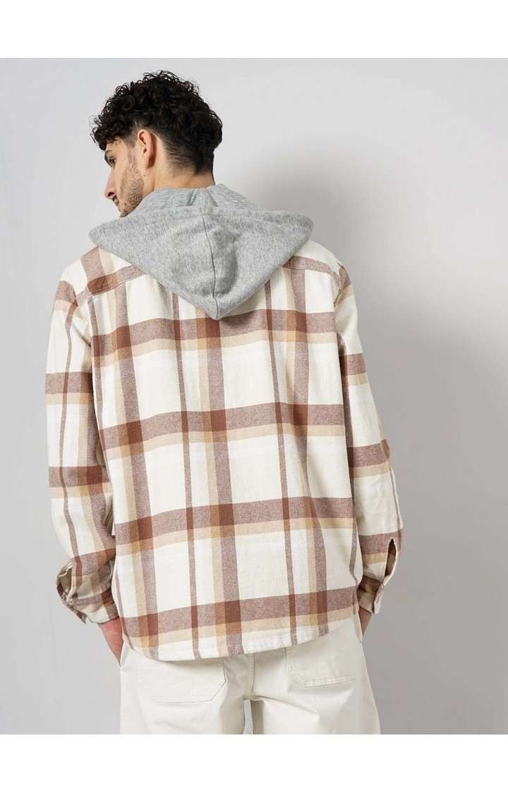 Celio Men Multi Checked Regular Fit Cotton Shirts