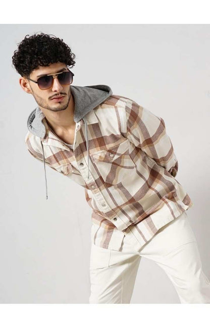 Celio Men Multi Checked Regular Fit Cotton Shirts