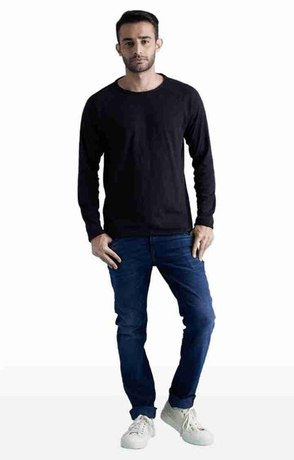 Navy Blue Slim Fit Jeans