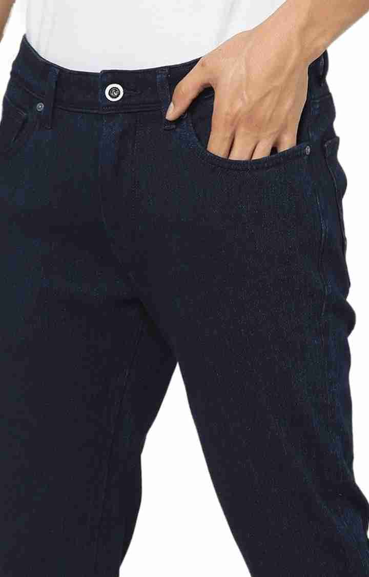 Navy Blue Skinny Fit Jeans