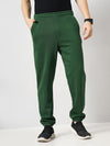 Celio* Cotton Jogger Fit Green Trouser
