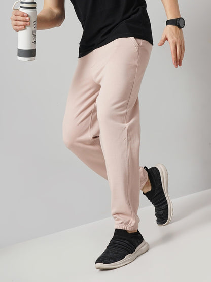 Pink Slim Fit Trousers