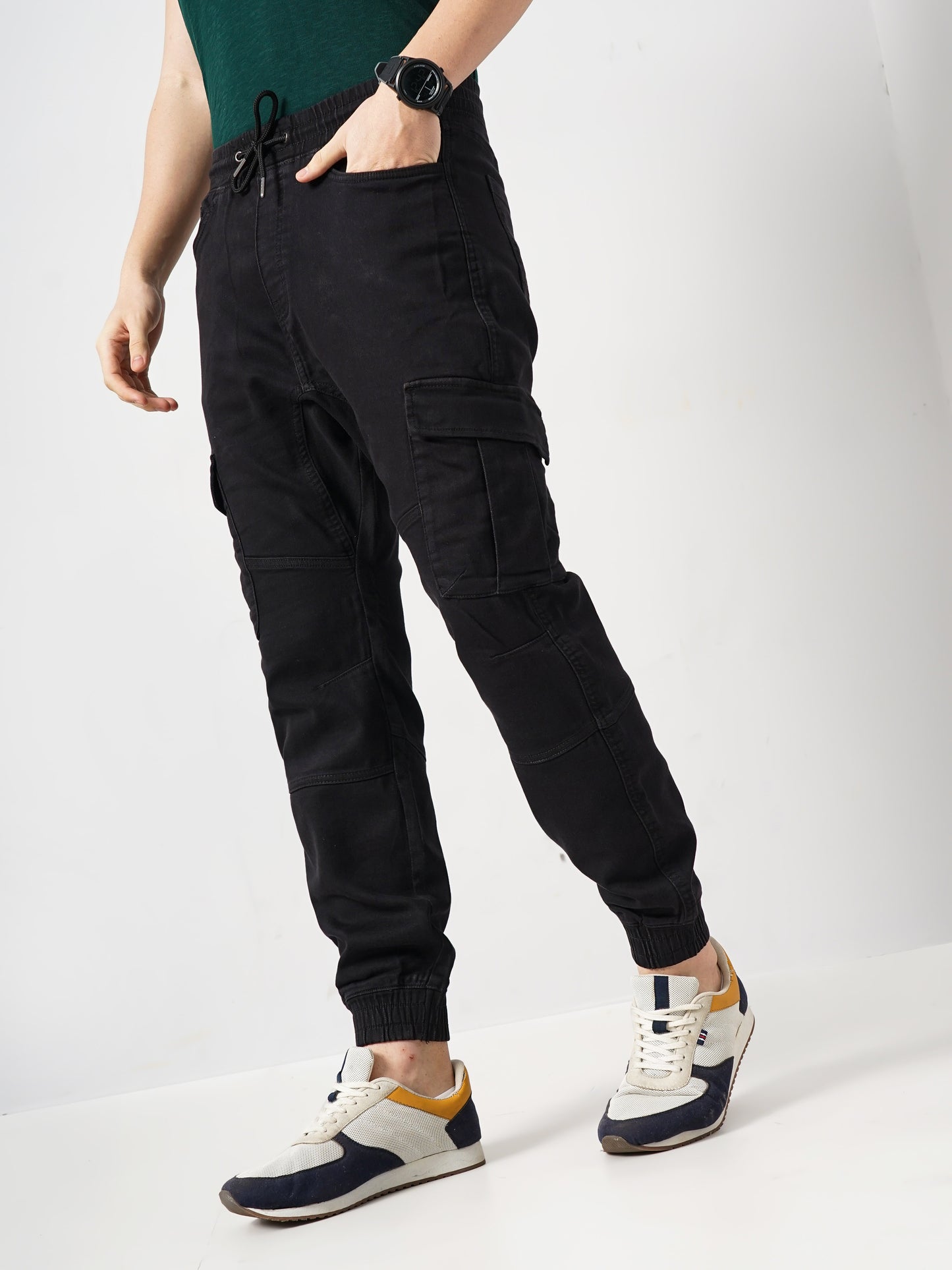 Black Slim Fit Trousers