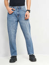 Celio* Cotton Relaxed Fit Blue Jean