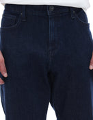 Celio* Blue Solid Cotton Men Slim Fit Jeans
