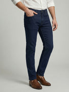 Celio* Blue Solid Cotton Men Slim Fit Jeans