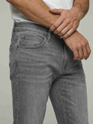 Celio* Men Slim Fit Cotton Grey Solid Jeans