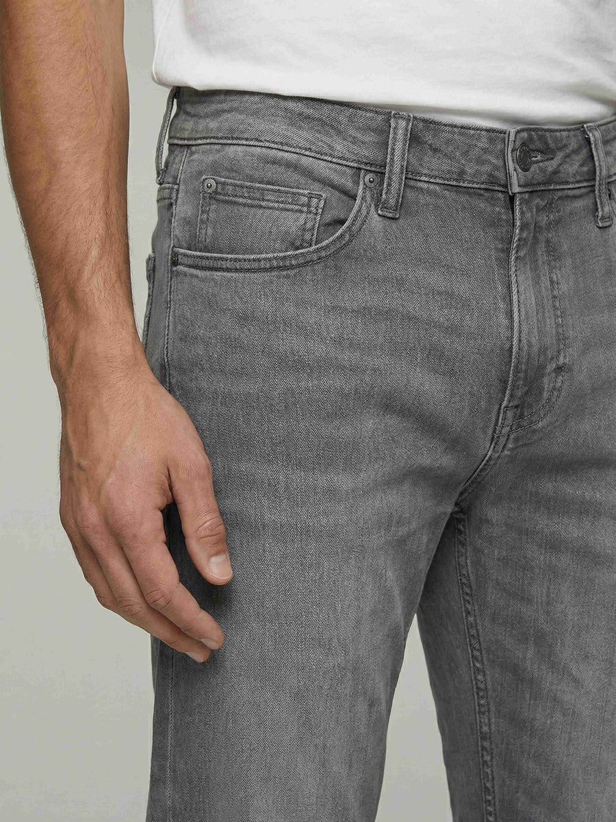 Celio* Men Slim Fit Cotton Grey Solid Jeans