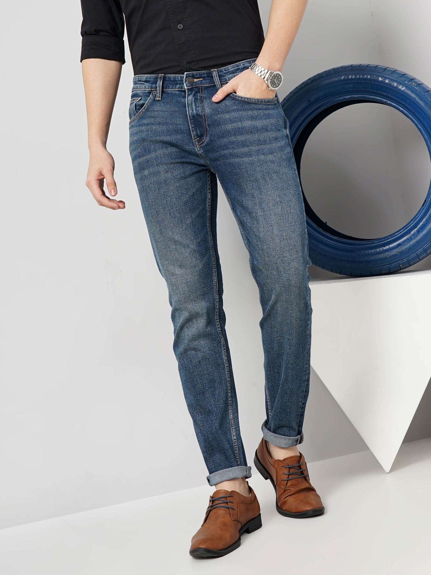 Blue Slim Fit Jeans