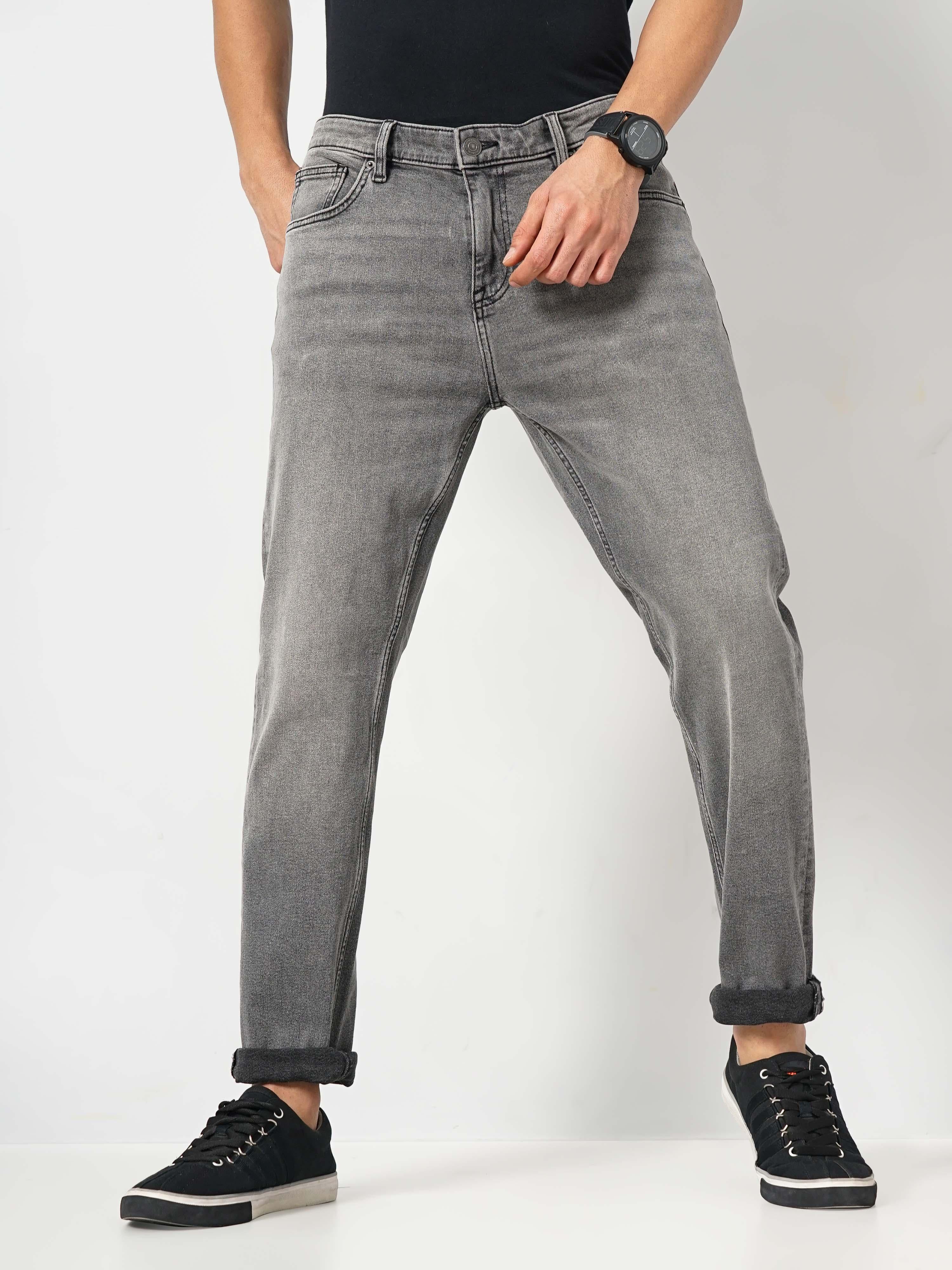 Grey Slim Fit Jeans